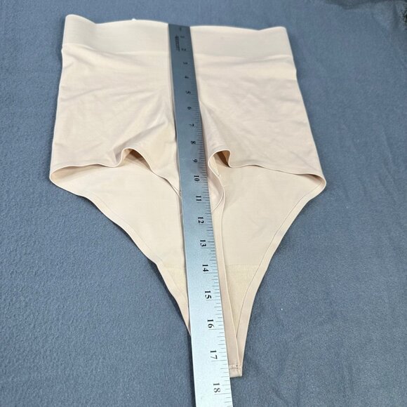 TC Total Control Size XL Shapewear Thong High-Waist Moderate Control Beige New - Picture 10 of 10